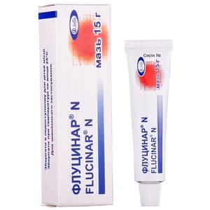 Флуцинар N мазь туба 15г