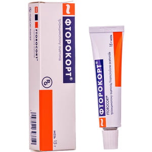 Фторокорт мазь туба 15г