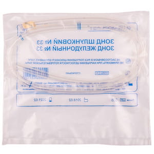 Зонд желудочный для забора секрета и промывания желудка размер 33