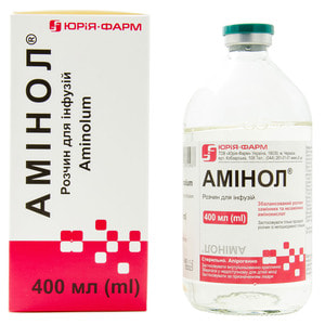 Аминол р-р д/инф. бут. 400мл