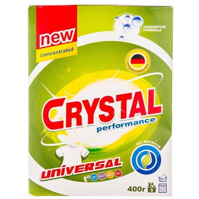 Порошок стиральный CRYSTAL (Кристал) Performance универсальный 400 г
