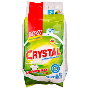 Порошок стиральный CRYSTAL (Кристал) Performance универсальный 10 кг