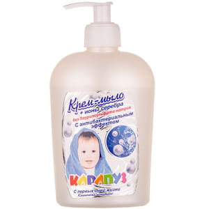 Крем-мило дитяче КАРАПУЗ рідке Антибактеріальне 400 г
