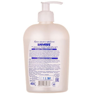 Крем-мило дитяче КАРАПУЗ рідке Антибактеріальне 400 г