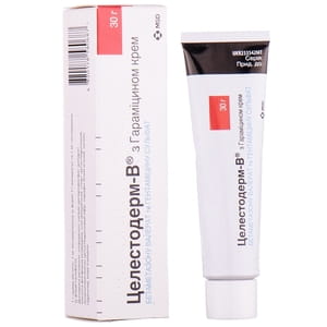 Целестодерм-В з гараміцином крем туба 30г