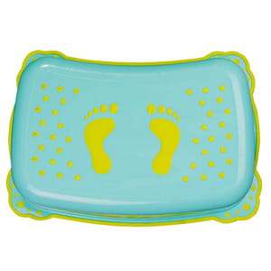 Подставка детская MALTEX (Малтекс) с нескользящими резинками Дино цвет бирюзовый 1 шт