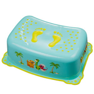 Подставка детская MALTEX (Малтекс) с нескользящими резинками Дино цвет бирюзовый 1 шт