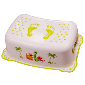 Підставка дитяча MALTEX (Малтекс) з антиковзаючими резинками Діно колір білий 1 шт