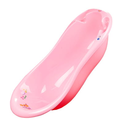 Ванночка детская MALTEX (Малтекс) для купания Кубусь 100 см цвет розовый 1 шт