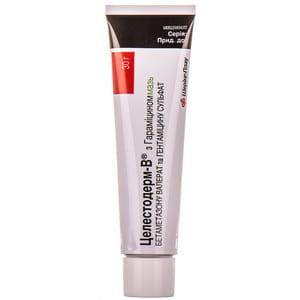 Целестодерм-В з гараміцином мазь туба 30г