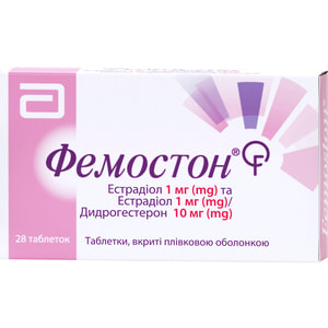 Фемостон табл. в/о 1мг/10мг №28