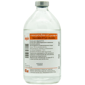 Глюкоза р-р д/инф. 10% бут. 400мл