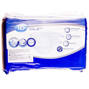 Подгузники для взрослых ID Slip plus (Айди слип плюс) Consumer Large размер L дышащие упаковка 30 шт