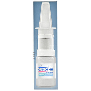 Санорин спрей назал. р-н 1мг/мл фл. 10 мл