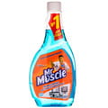 Средство для мытья стекла и других поверхностей MR.MUSCLE (Мистер Мускул) Профессионал со спиртом запасный блок 500 мл