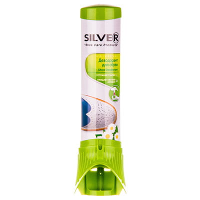Дезодорант для обуви SILVER (Сильвер) для устранения запаха 100 мл