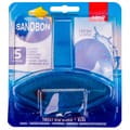 Блок подвесной для унитаза SANO (Сано) с чистящим средством Blue синий 55 г