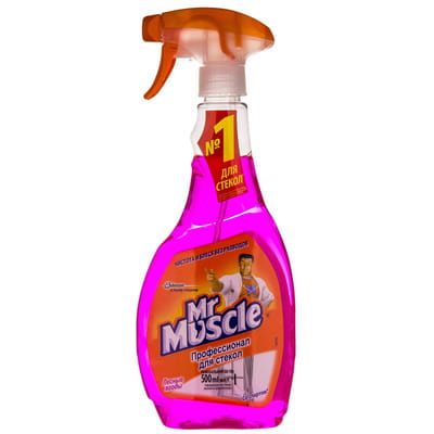 Средство для мытья стекла MR.MUSCLE (Мистер Мускул) Профессионал Лесные ягоды 500 мл