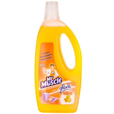Средство для мытья пола и других поверхностей MR.MUSCLE (Мистер Мускул) Цитрус коктейль 750 мл