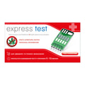 Тест мультипанель Express Test (Експрес тест) для одночасного визначення 5 наркотиків (маріхуана, екстезі, опіати, метамфетамін, амфетамін) в сечі 1шт