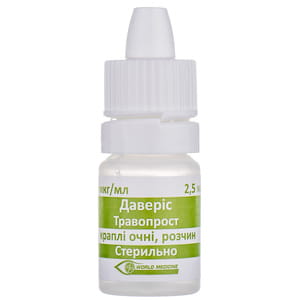 Даверис кап. глаз. 40мкг/мл фл. 2,5мл