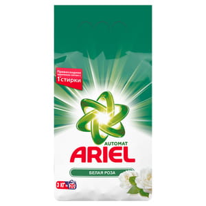 Порошок стиральный ARIEL (Ариэль) автомат Белая роза 3 кг