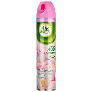 Освежитель воздуха AIR WICK (Эрвик) аэрозольный Магнолия и цветущая вишня 240 мл