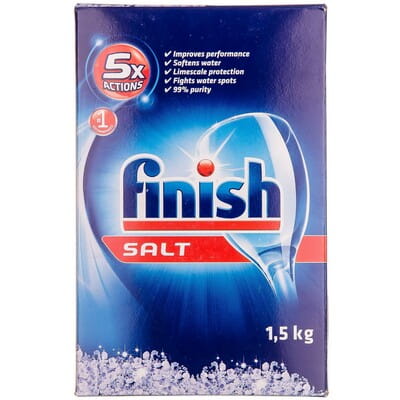 Соль средство для смягчения воды FINISH  (Финиш) для посудомоечных машин 1,5 кг