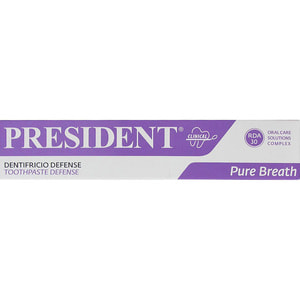 Зубна паста PRESIDENT (Президент) Clinical (Клінікал) Дефенс з гекситидином 75 мл