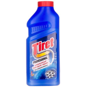 Средство жидкое TIRET (Тирет) Professional для чистки канализационных труб 500 мл