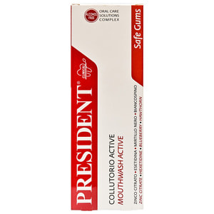 Обполіскувач для порожнини рота PRESIDENT (Президент) Active (Актив) 250 мл