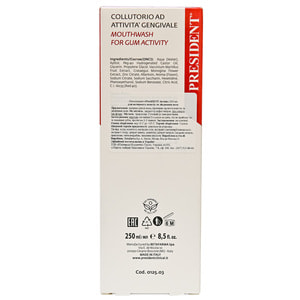 Обполіскувач для порожнини рота PRESIDENT (Президент) Active (Актив) 250 мл