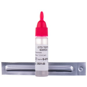Тест-система CITO Test (Ціто Тест) GIARDIA для визначення антигенів лямблій в фекаліях 1 шт