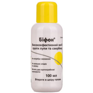 Лосьон для волос и кожи головы Бифон против перхоти и зуда флакон 100 мл