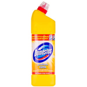 Средство DOMESTOS (Доместос) для дезинфекции и чистки универсальное Лимонная свежесть 1 л