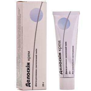 Крем для тела при при кожных инфекциях и зуде Деласкин 20 г