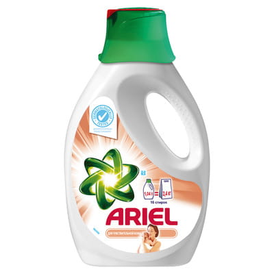 Порошок стиральный ARIEL (Ариэль) жидкий Для чувствительной кожи 1,04 л