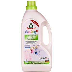 Средство для стирки FROSCH (Фрош) жидкое для детского белья 1,5 л