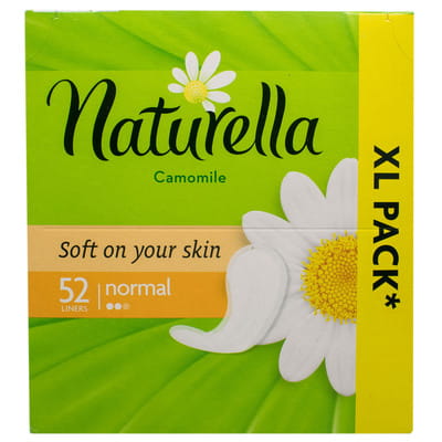 Прокладки ежедневные женские NATURELLA (Натурелла) Normal Calendula Tenderness с ароматом календулы 52 шт