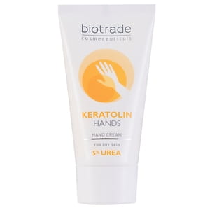 Крем для рук BIOTRADE Keratolin hands (Биотрейд Кератолин хэндс) 5% мочевины интенсивно увлажняющий 50 мл