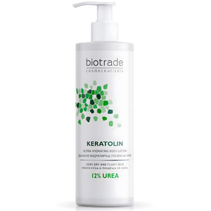 Лосьйон для тіла BIOTRADE Keratolin body (Біотрейд Кератолін боді) 12% сечовини зволожуючий для сухої шкіри 400 мл