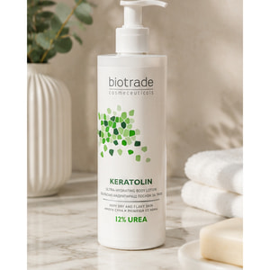 Лосьйон для тіла BIOTRADE Keratolin body (Біотрейд Кератолін боді) 12% сечовини зволожуючий для сухої шкіри 400 мл
