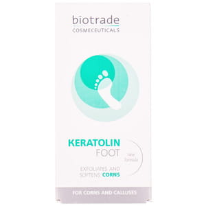 Гель BIOTRADE Keratolin foot corn (Біотрейд Кератолін фут корн) для видалення мозолів та бородавок 15 мл