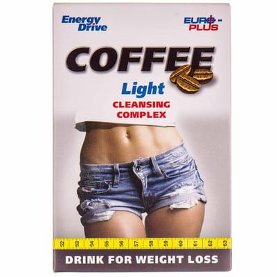 Напій для схуднення кавовий розчинний Light Energy Drive (Лайт Енерджі Драйв) очищуючий комплекс в пакетах 10 шт