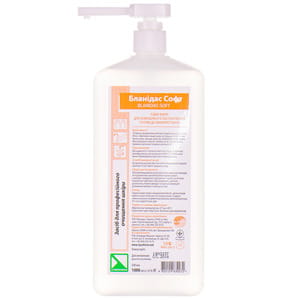 Мыло жидкое BLANIDAS Soft (Бланидас Софт) профессиональное очищение с дозатором 1 л