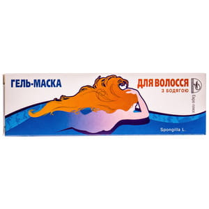 Гель-маска для волос с бадягой 75 мл