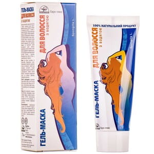 Гель-маска для волос с бадягой 75 мл