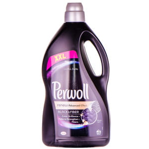 Средство для стирки жидкое PERWOLL (Перволь) Advanced Black для черного белья 3,6 л