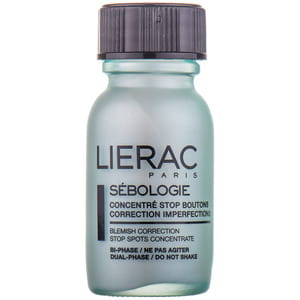 Концентрат для лица LIERAC (Лиерак) Sebologie (Себоложи) бифазное средство для локального нанесения от прыщей 15 мл