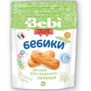 Печенье детское KOLINSKA BEBI (Колинска беби) Бебики без глютена 180 г